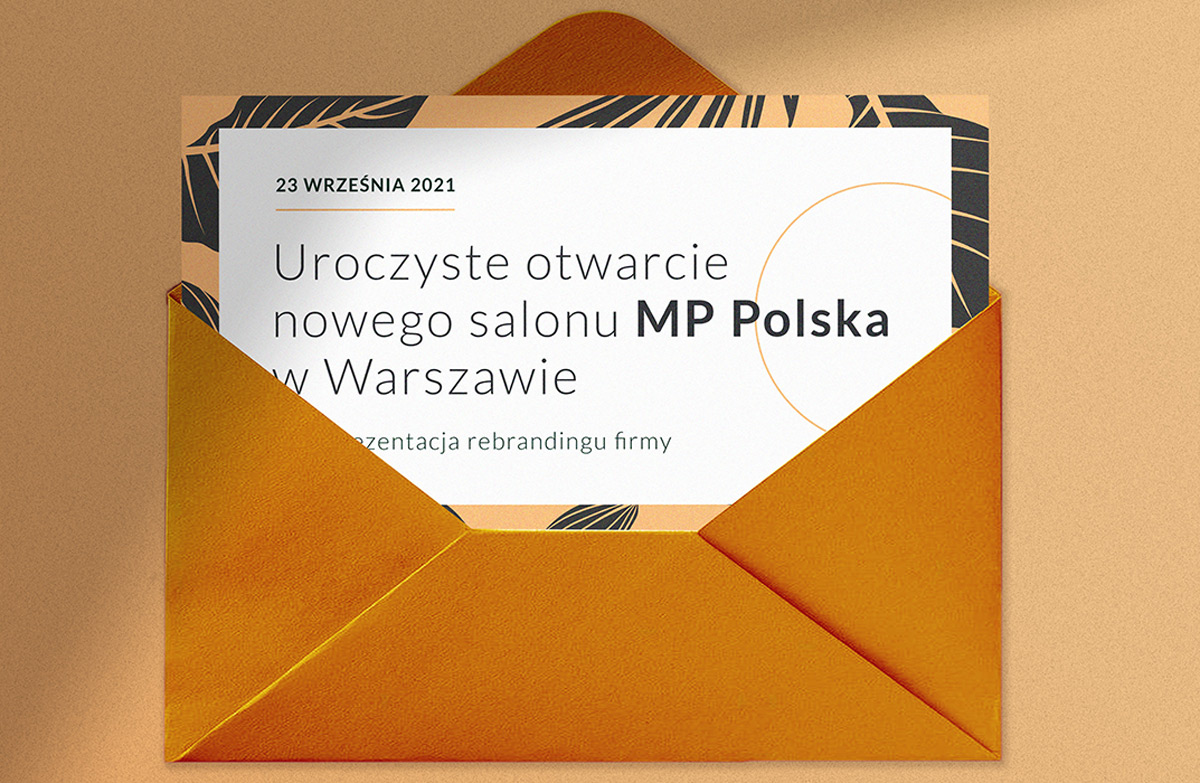 Otwarcie nowego salonu M.P. Polska w Warszawie