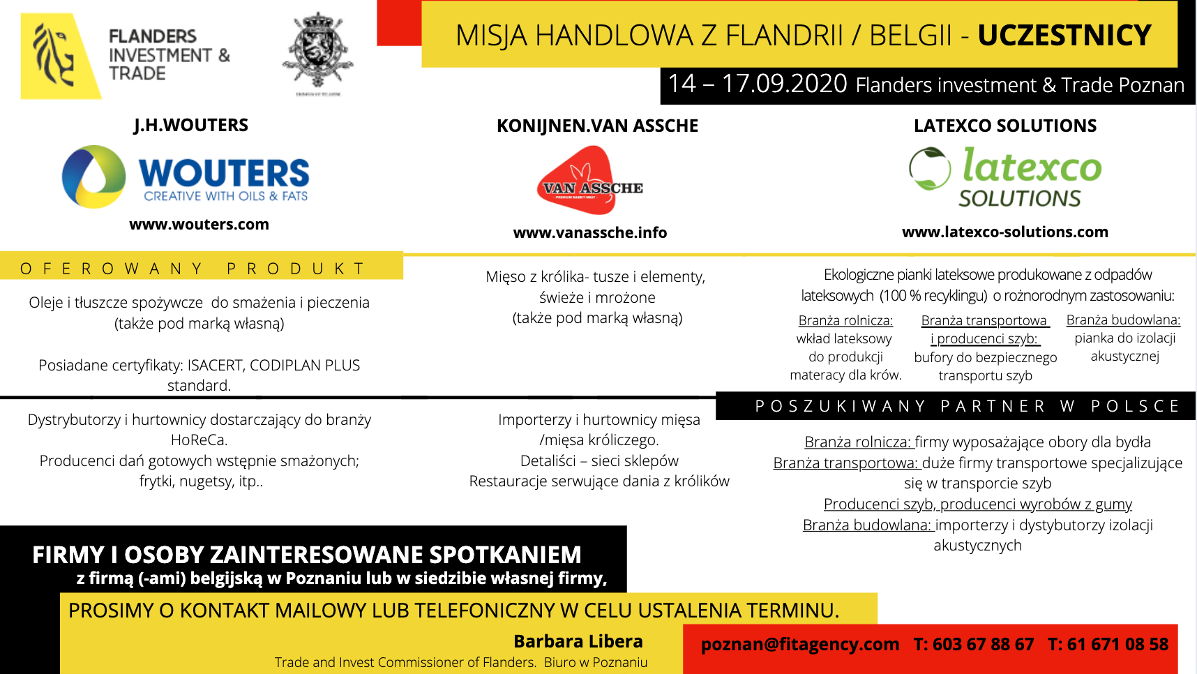 Misja Handlowa z Flandrii / Belgii