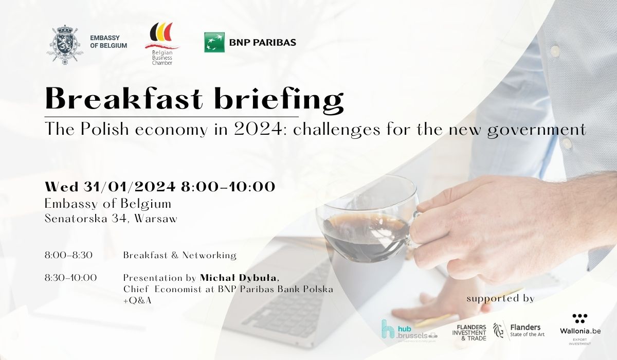 Breakfast briefing - economic forecast for 2024 with BNP Paribas