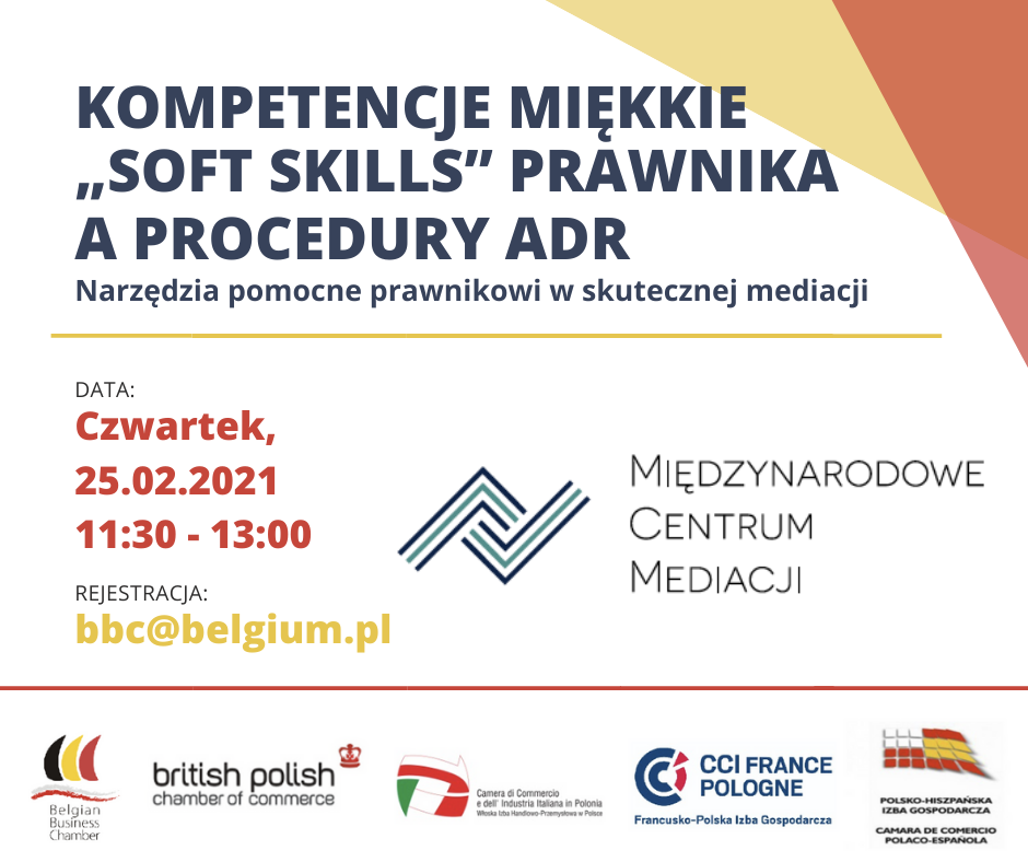 Kompetencje miękkie „soft skills” prawnika a procedury ADR
