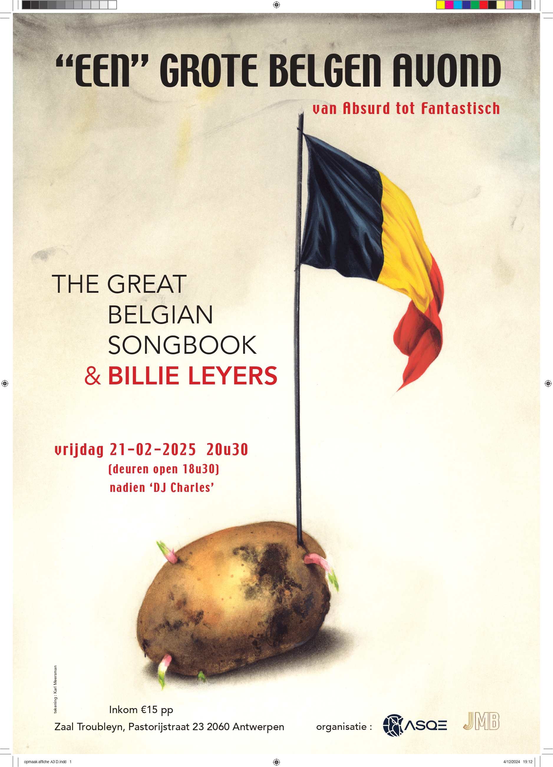Performance of The Great Belgian Songbook & Billie Leyers | Antwerp