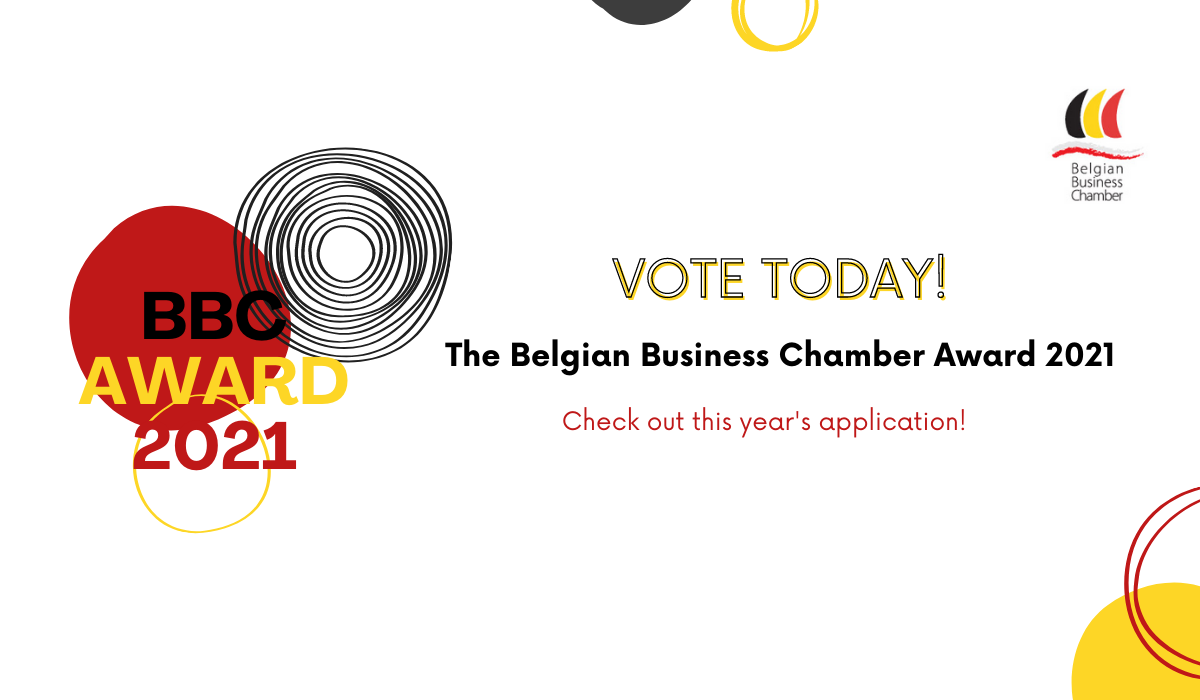 Belgian Business Chamber Award 2021 - THE VOTING IS OPEN!