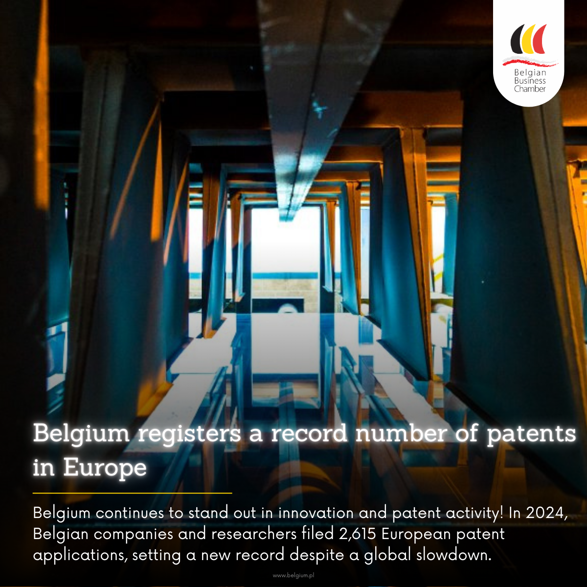 Belgium Registers a Record Number of Patents in Europe