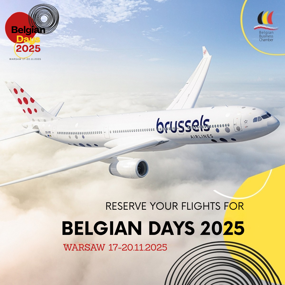 Book Your Flights for Belgian Days 2025 with Lufthansa Group!