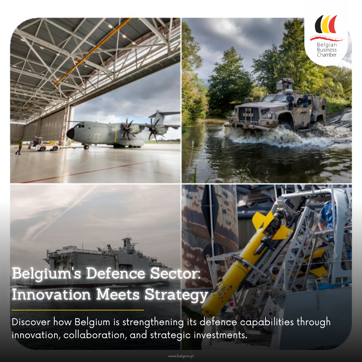 Belgium's Defence Industry: Driving Innovation and International Collaboration