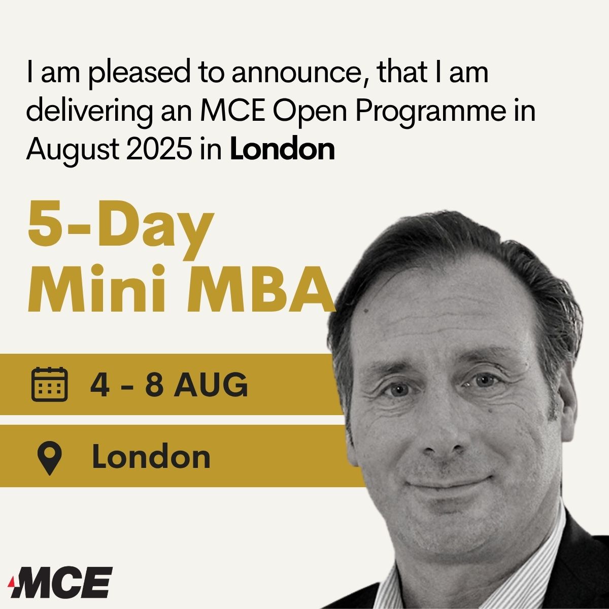  Mini MBA in London - Special Offer for BBC Members!