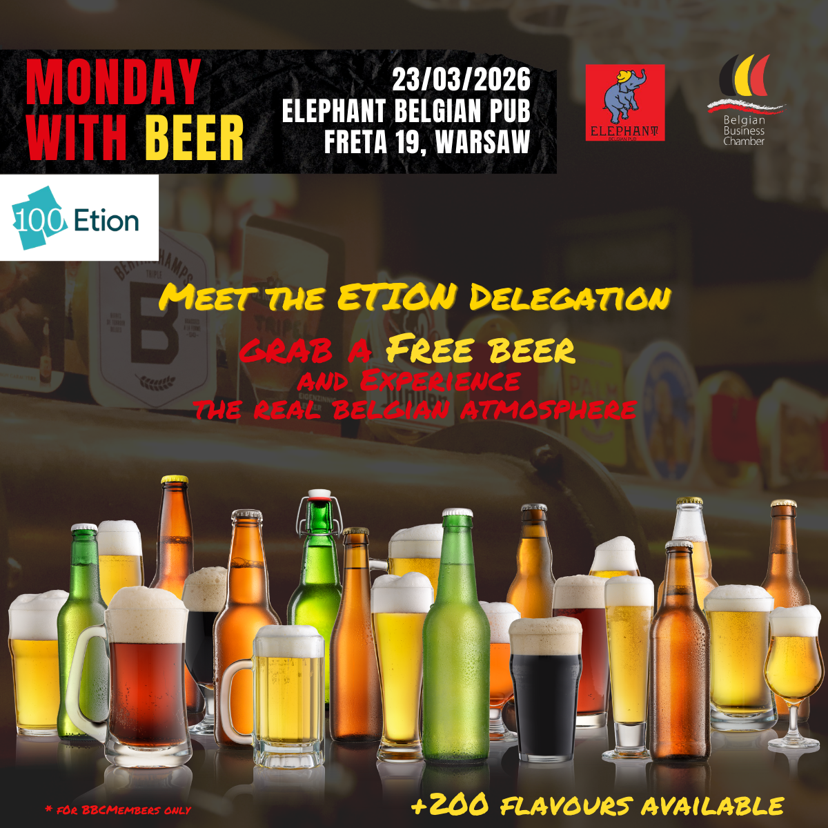 Monday with Beer | Etion Delegation | Warsaw