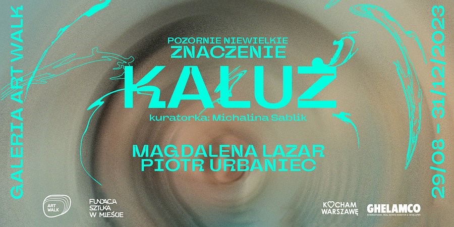 Artists explore the 'Apparent insignificance of puddles' as part of a new exhibition at the Art Walk gallery in Plac Europejski