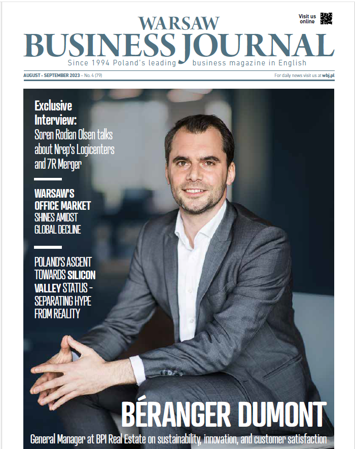 Interview of Béranger Dumont, General Manager of BPI Real Estate in the Warsaw Business Journal