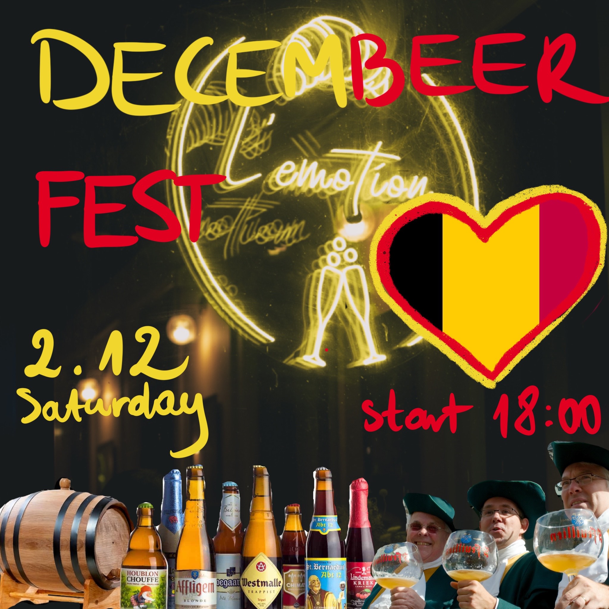 DecemBEER fest! - Belgian Beer Festival with Belgium's Best !